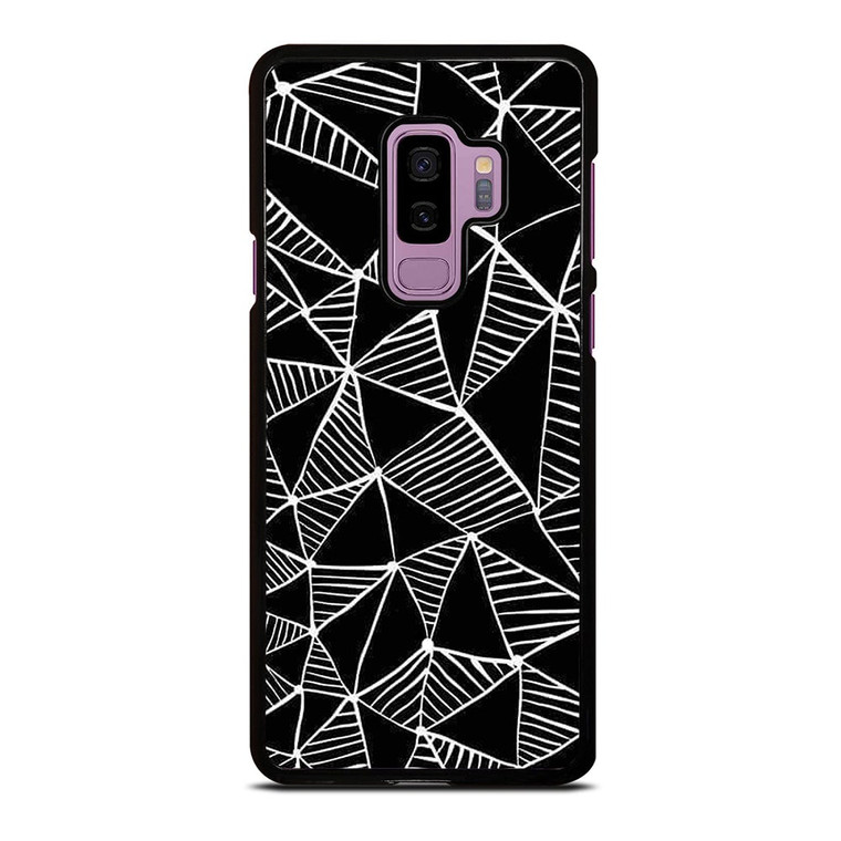 DARK TRIANGLE PATTERN Samsung Galaxy S9 Plus Case Cover