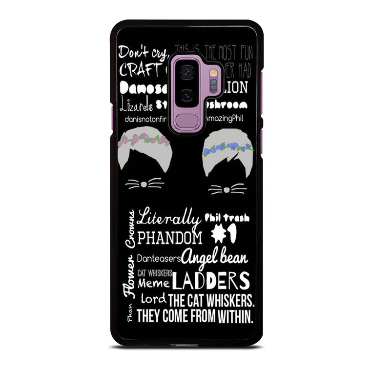 DAN AND PHIL QOTE Samsung Galaxy S9 Plus Case Cover