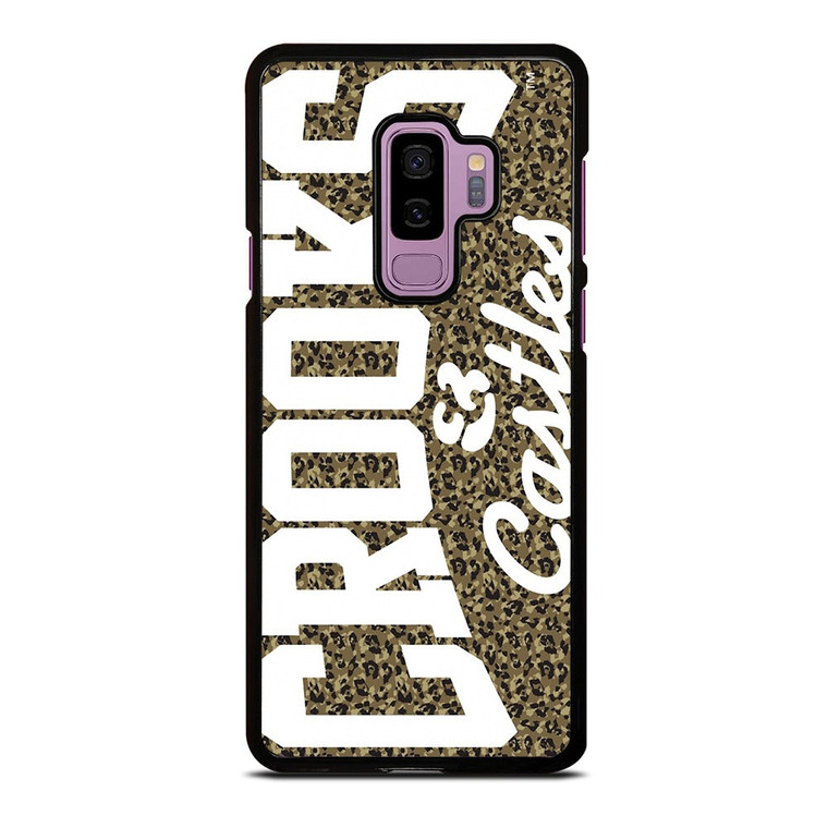 CROOKS AND CASTLES LEOPARD SKIN Samsung Galaxy S9 Plus Case Cover
