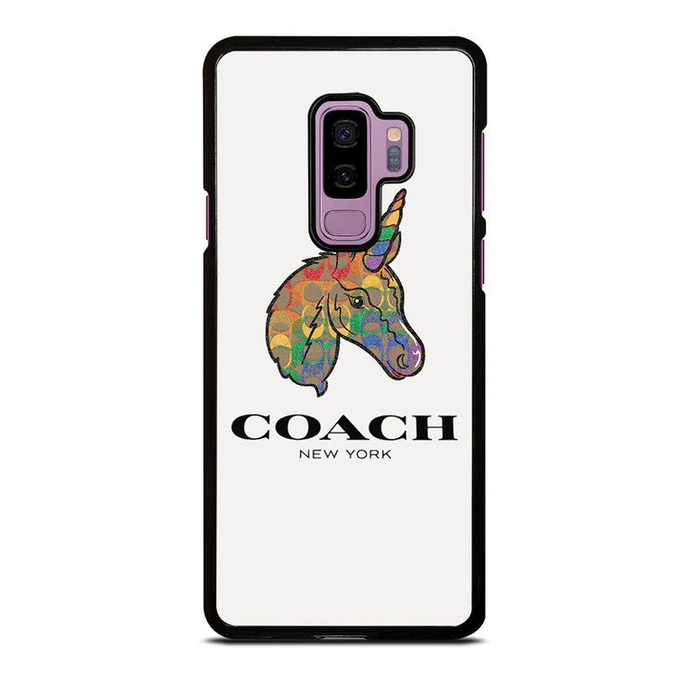 COACH NEW YORK UNICORN Samsung Galaxy S9 Plus Case Cover
