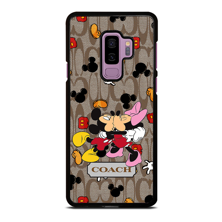 COACH MICKEY MINNIE MOUSE KISS Samsung Galaxy S9 Plus Case Cover