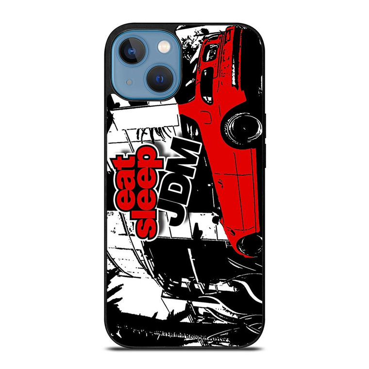 EAT SLEEP JDM ART iPhone 13 Case Cover