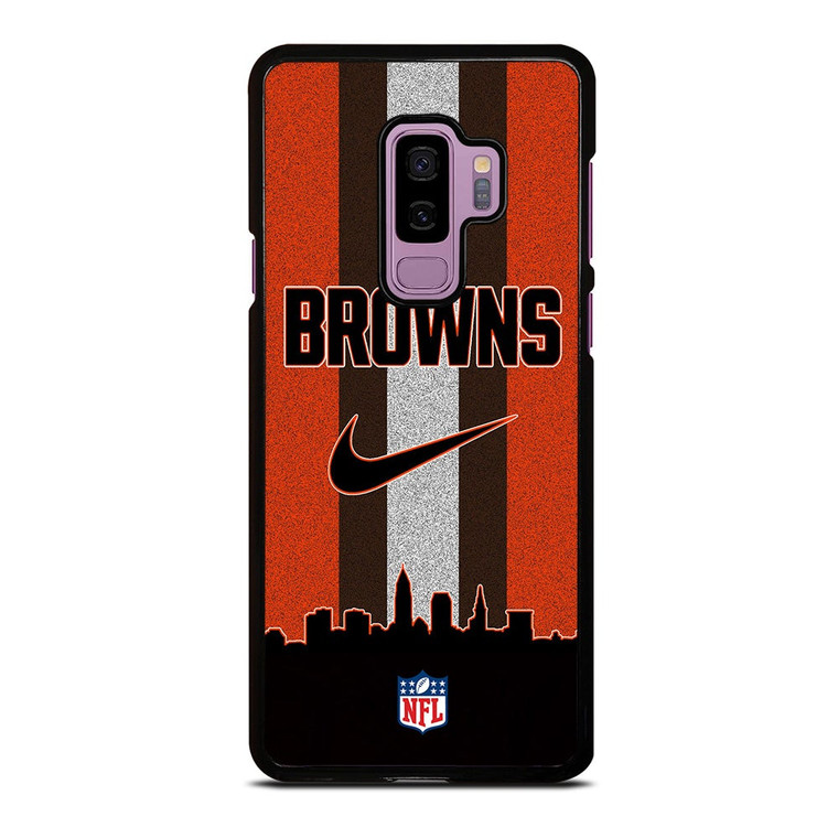 CLEVELAND BROWNS NIKE STRIPE Samsung Galaxy S9 Plus Case Cover