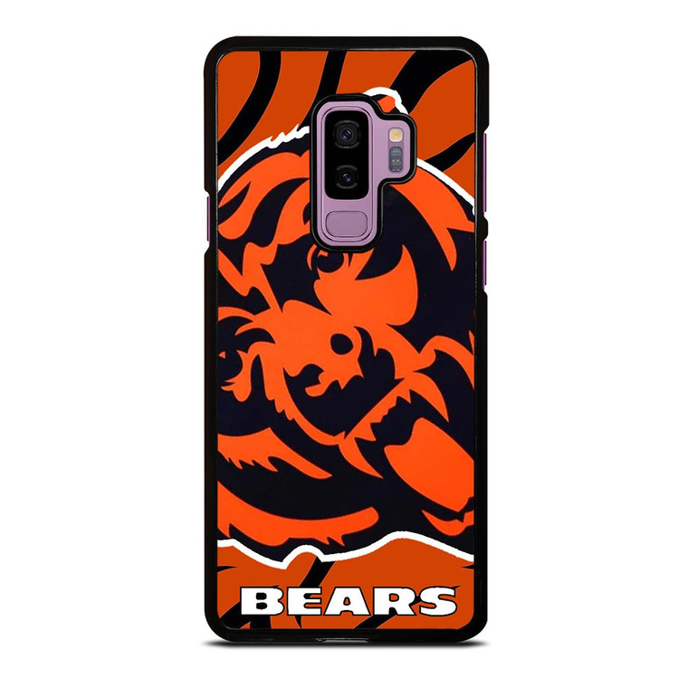 CHICAGO BEARS FOOTBALL SYMBOL Samsung Galaxy S9 Plus Case Cover