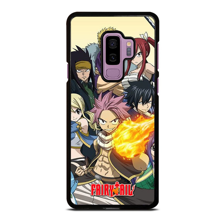 CHARACTER OF FAIRY TAIL ANIME Samsung Galaxy S9 Plus Case Cover