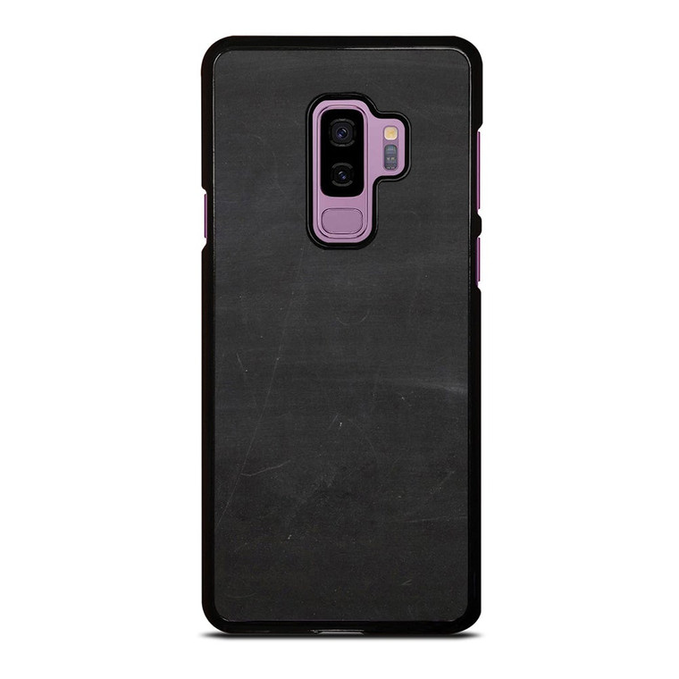 CHALK BLACK BOARD TEXTURES Samsung Galaxy S9 Plus Case Cover
