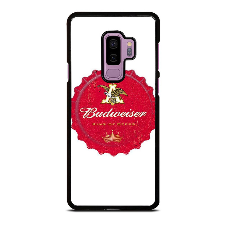 BUDWEISER BEER BOTTLE CAP Samsung Galaxy S9 Plus Case Cover