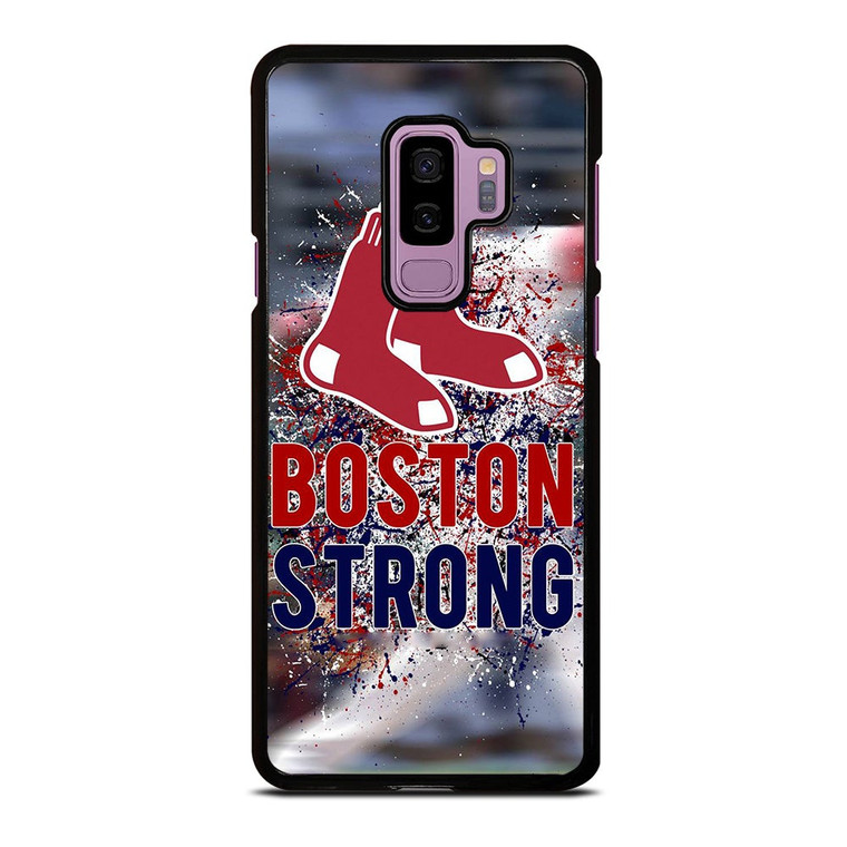 BOSTON RED SOX  STRONG ART Samsung Galaxy S9 Plus Case Cover