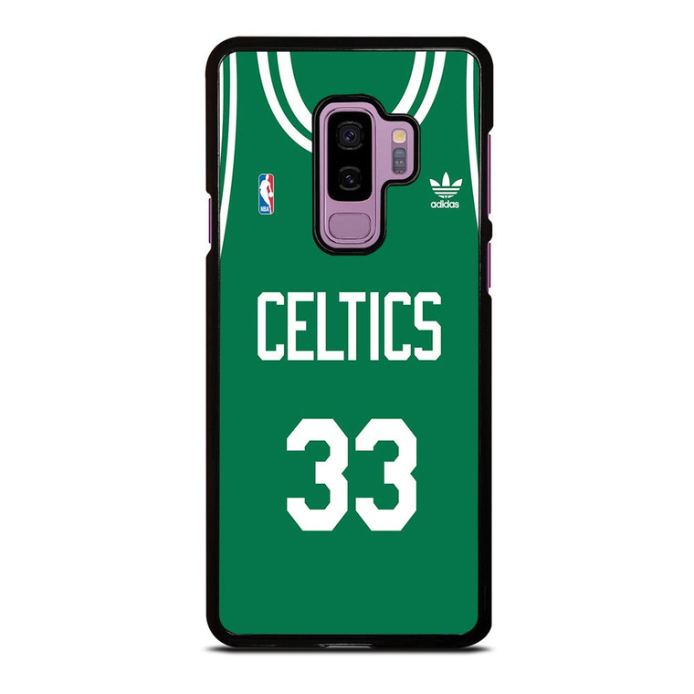 BOSTON CELTICS LARRY BIRD 33 JERSEY Samsung Galaxy S9 Plus Case Cover