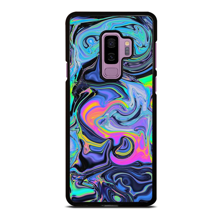 BLUE LIQUID CHROME Samsung Galaxy S9 Plus Case Cover