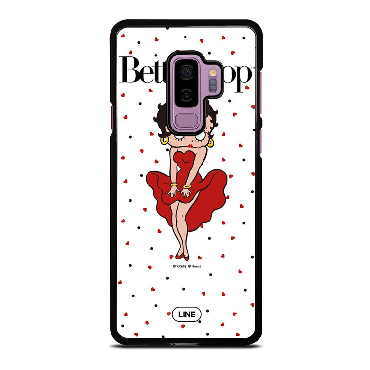 BETTY BOOP POLKADOT Samsung Galaxy S9 Plus Case Cover