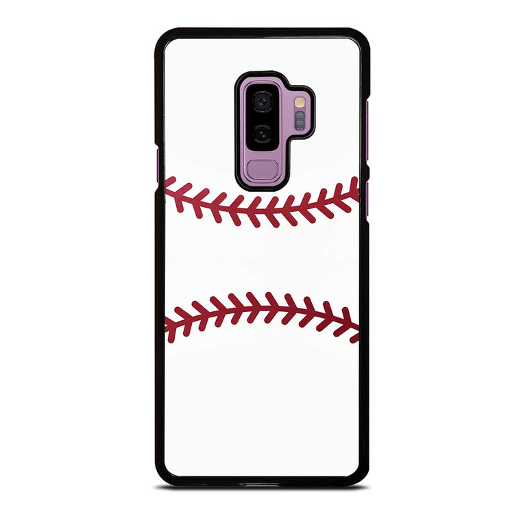 BASEBALL RED STITCHING Samsung Galaxy S9 Plus Case Cover
