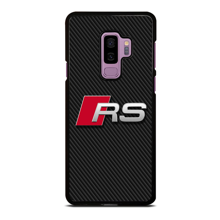 AUDI RS CARBON LOGO Samsung Galaxy S9 Plus Case Cover