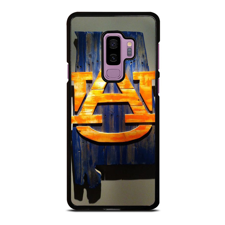 AUBURN TIGERS WOODEN ICON Samsung Galaxy S9 Plus Case Cover