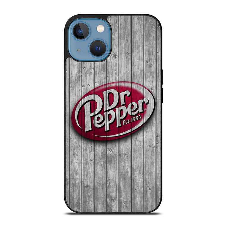 DR PEPPER WOODEN LOGO iPhone 13 Case Cover
