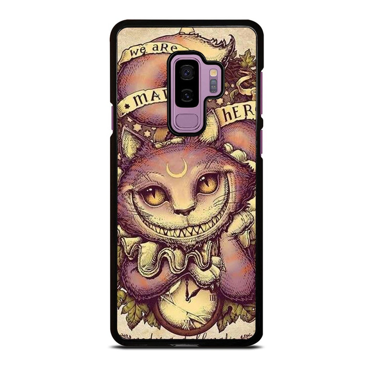 ALICE IN WONDERLAND CHESHIRE CAT ART Samsung Galaxy S9 Plus Case Cover