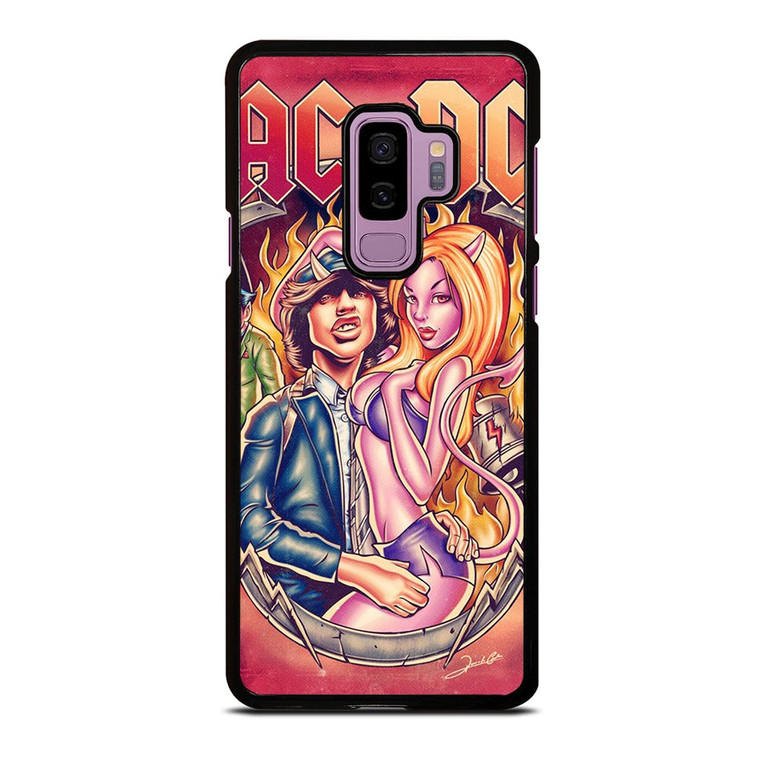 ACDC ROCK BAND Samsung Galaxy S9 Plus Case Cover