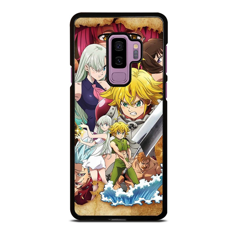 7 SEVEN DEADLY SINS ANIME CHARACTER Samsung Galaxy S9 Plus Case Cover