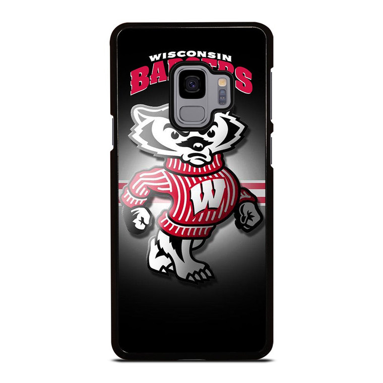 WISCONSIN BADGER FOOTBALL LOGO Samsung Galaxy S9 Case Cover