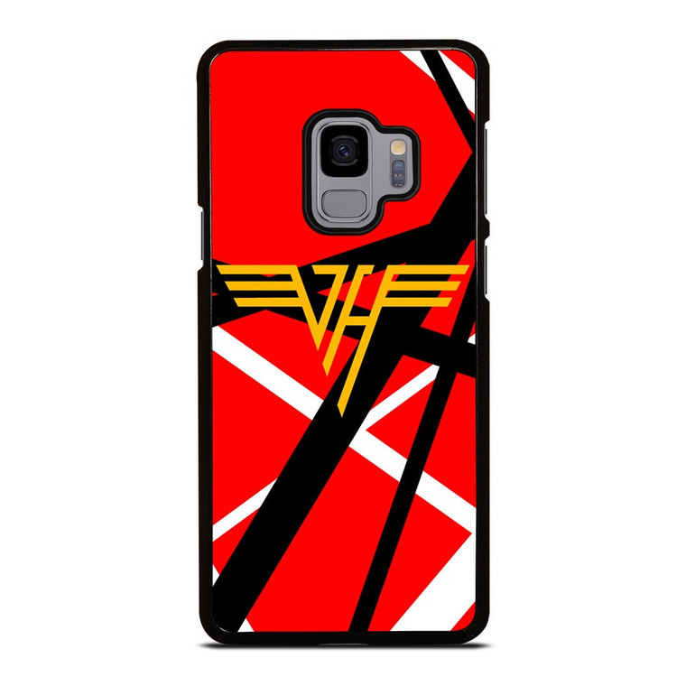 VAN HALLEN RED ABSTRACT LOGO Samsung Galaxy S9 Case Cover