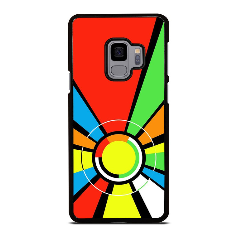 VALENTINO ROSSI VR46 HELMET PATTERN Samsung Galaxy S9 Case Cover
