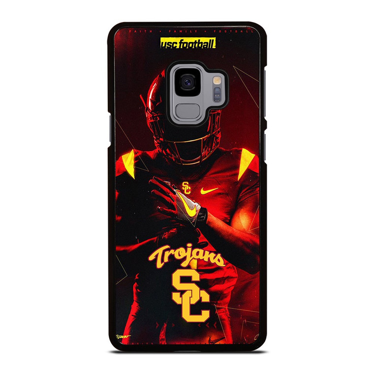 USC FOOTBALL TROJANS LOGO Samsung Galaxy S9 Case Cover
