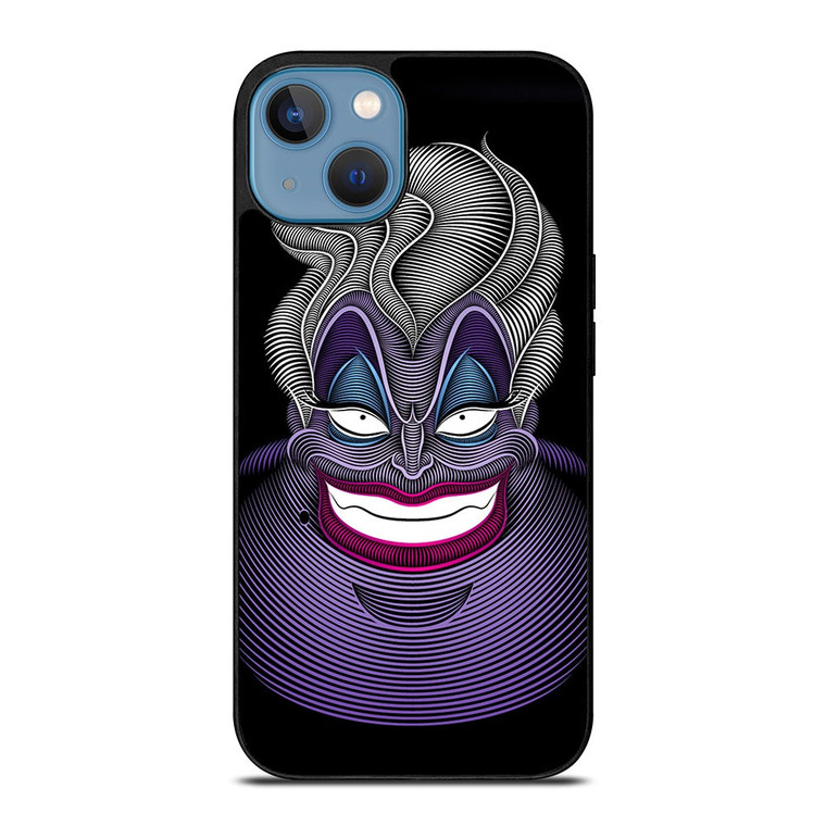 DISNEY VILLAINS URSULA FACE iPhone 13 Case Cover