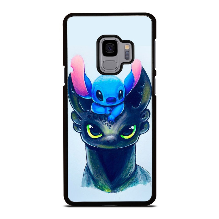 TOOTHLESS AND STITCH ART Samsung Galaxy S9 Case Cover