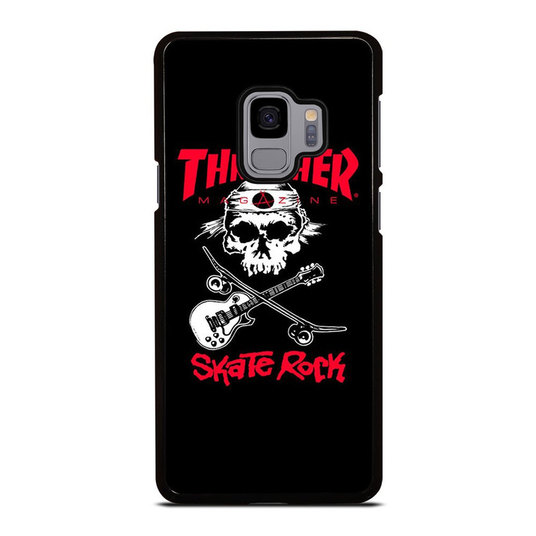 THRASHER SKATEBOARD MAGAZINE SKULL Samsung Galaxy S9 Case Cover