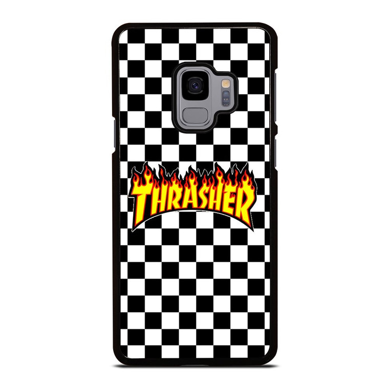 THRASHER CHECKERBOARD Samsung Galaxy S9 Case Cover