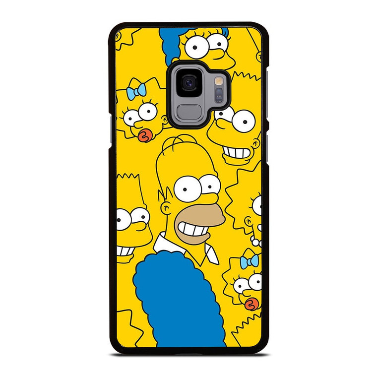 THE SIMPSONS CARTOON COLLAGE Samsung Galaxy S9 Case Cover