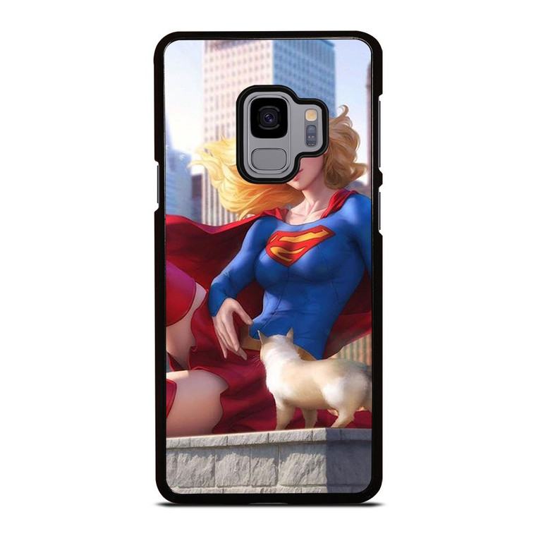 SUPERGIRL  DC CARTOON Samsung Galaxy S9 Case Cover