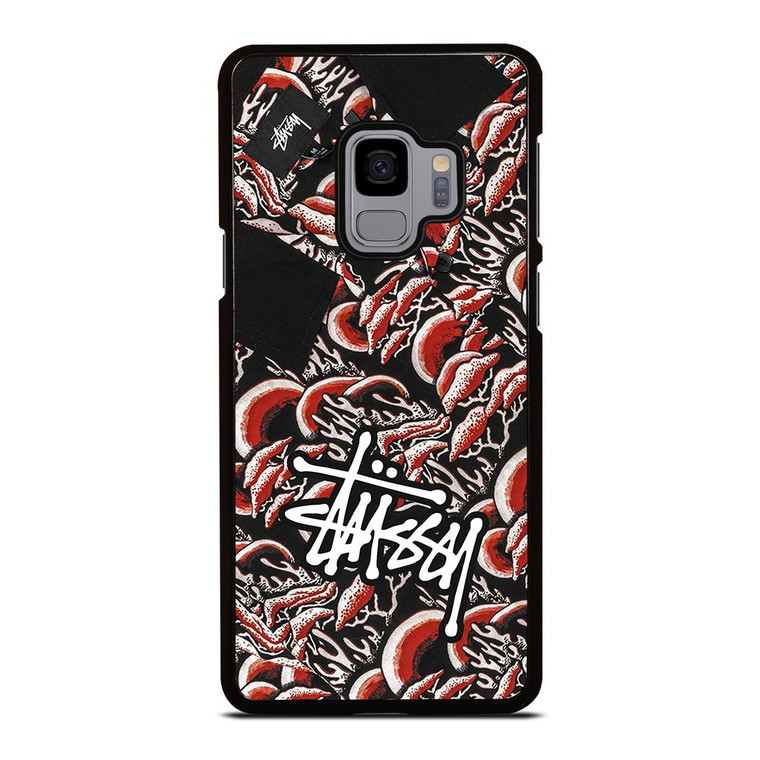 STUSSY CORAL PATTERN Samsung Galaxy S9 Case Cover