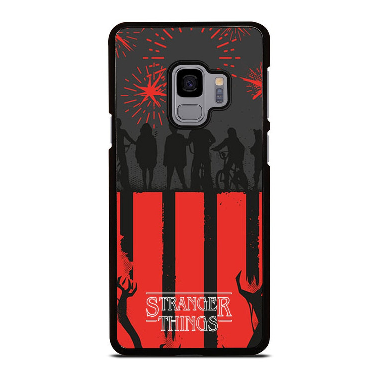 STRANGER THINGS SILHOUETTE Samsung Galaxy S9 Case Cover