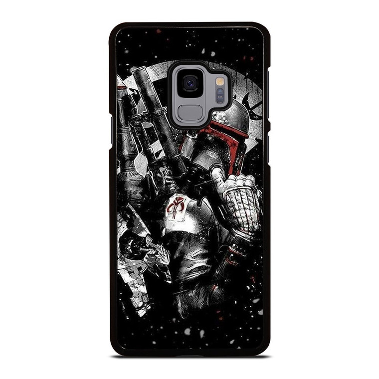 STAR WARS BOBA FETT ART Samsung Galaxy S9 Case Cover