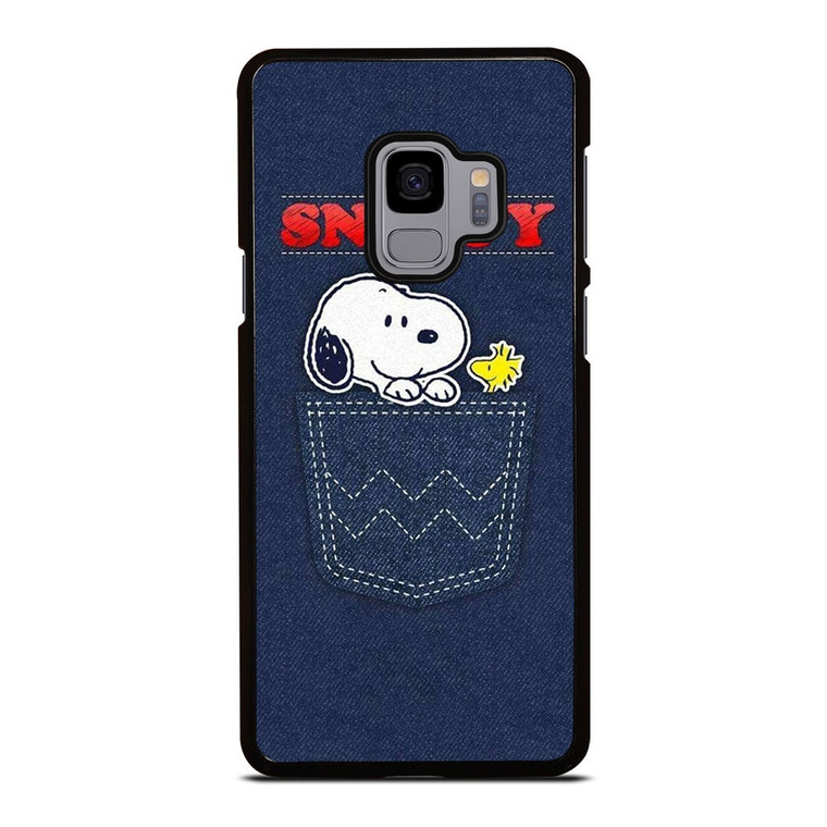 SNOOPY IN POCKET CARTOON Samsung Galaxy S9 Case Cover