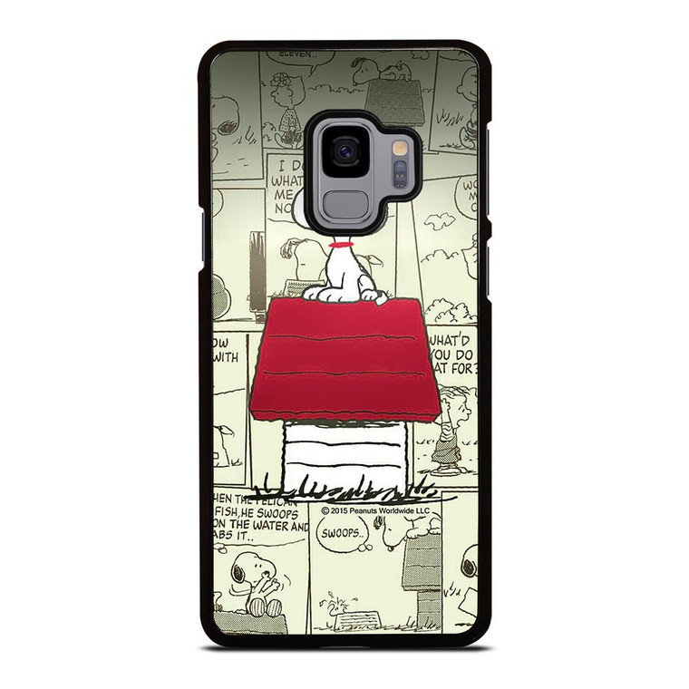 SNOOPY COMIC Samsung Galaxy S9 Case Cover
