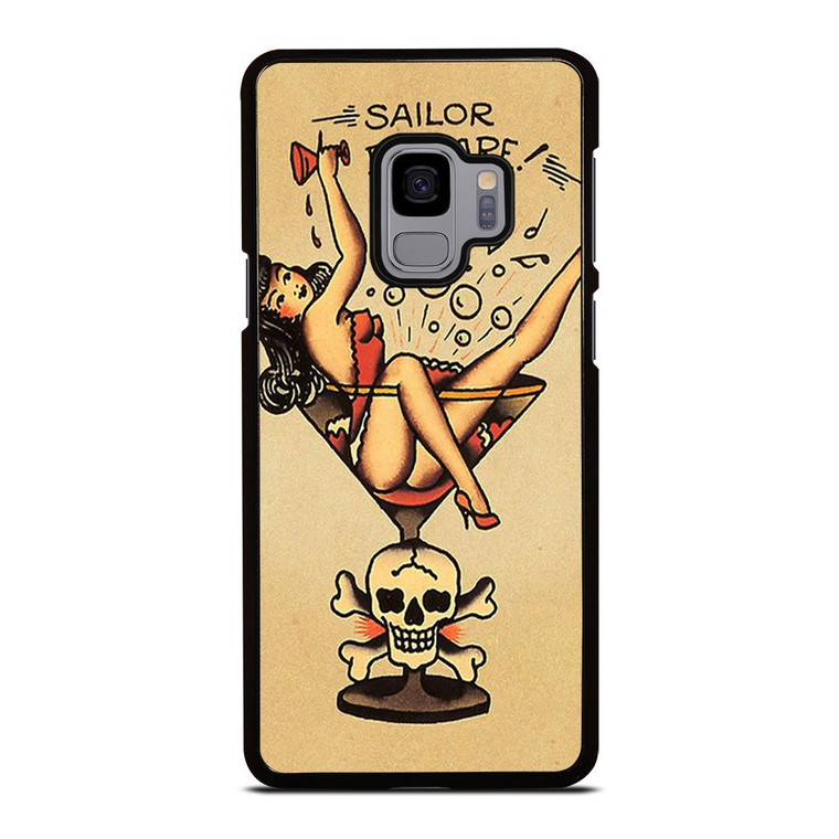 SAILOR JERRY S TATTOO Samsung Galaxy S9 Case Cover