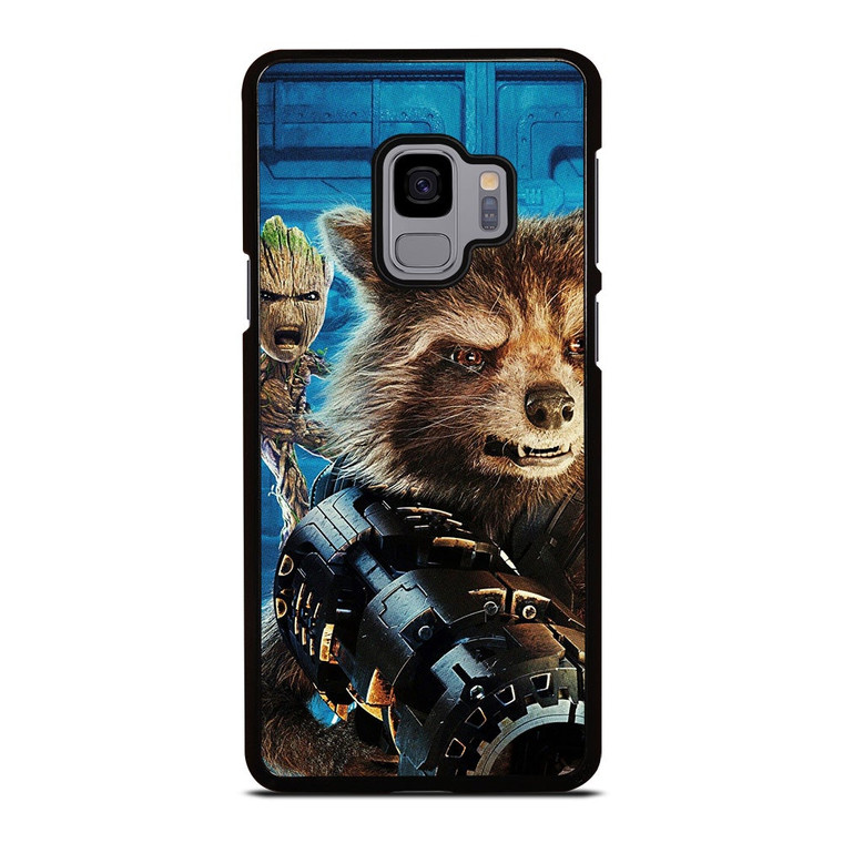 ROCKET RACCOON X GROOT Samsung Galaxy S9 Case Cover