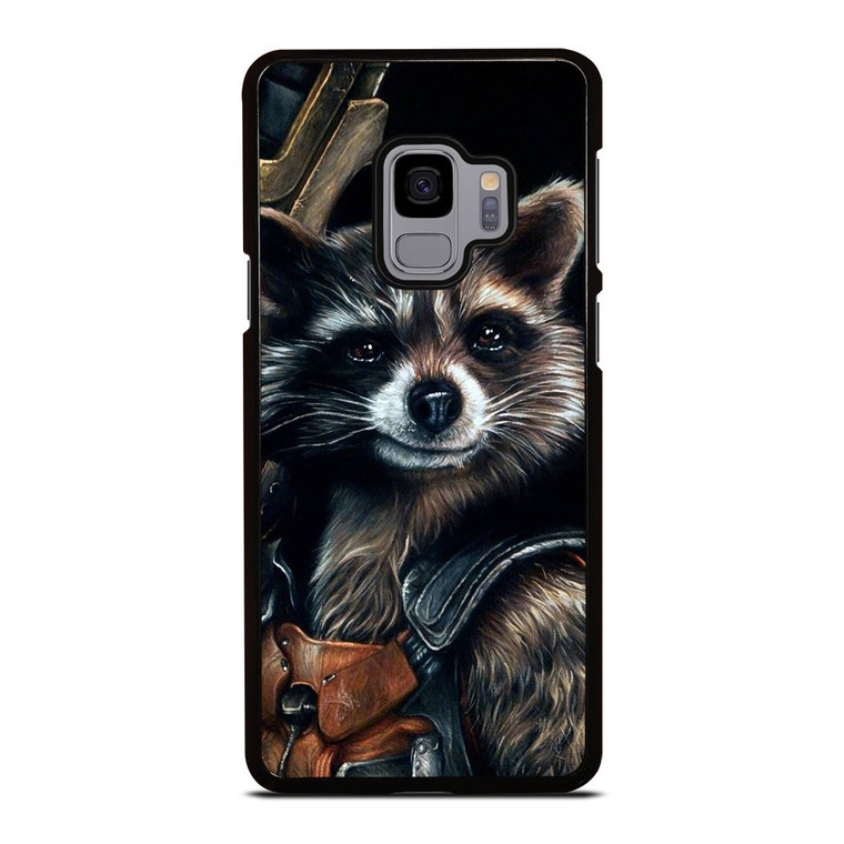 ROCKET RACCOON SMUDGE ART Samsung Galaxy S9 Case Cover