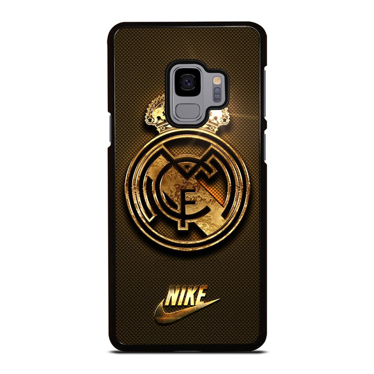 REAL MADRID GOLD LOGO Samsung Galaxy S9 Case Cover