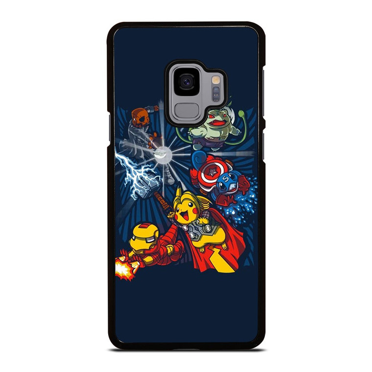 POKEMON AVENGERS CUTE Samsung Galaxy S9 Case Cover