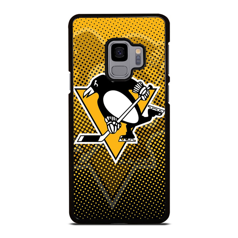 PITTSBURGH PENGUINS NHL HALFTONE Samsung Galaxy S9 Case Cover