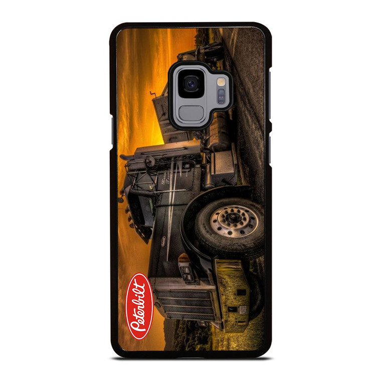 PETERBILT TRUCK BLACK Samsung Galaxy S9 Case Cover