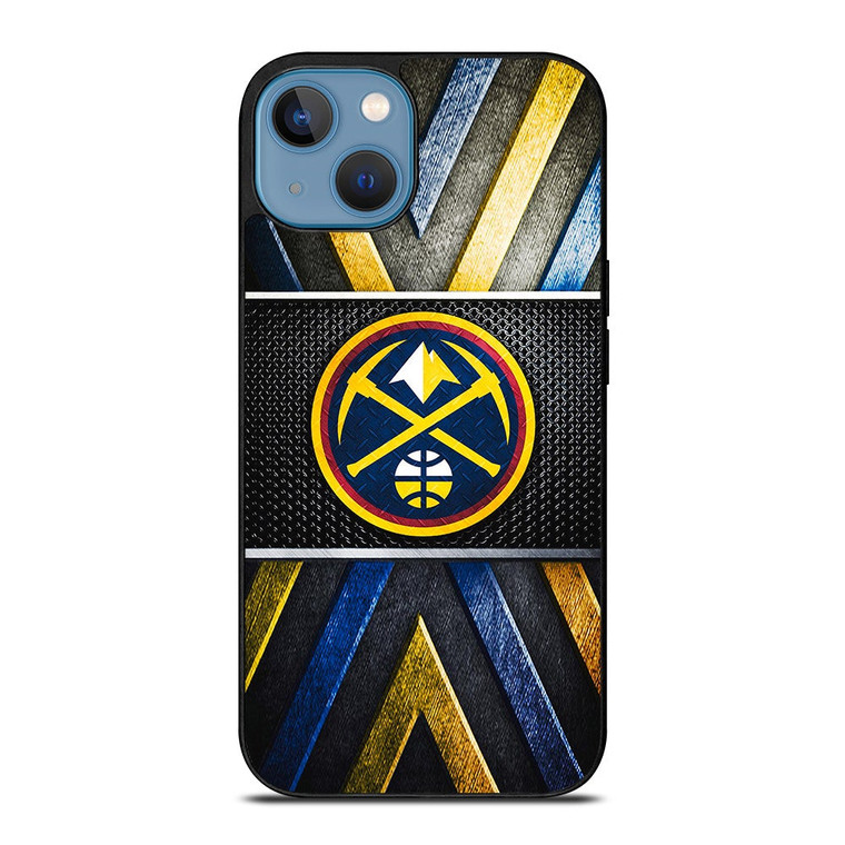 DENVER NUGGETS METAL LOGO iPhone 13 Case Cover