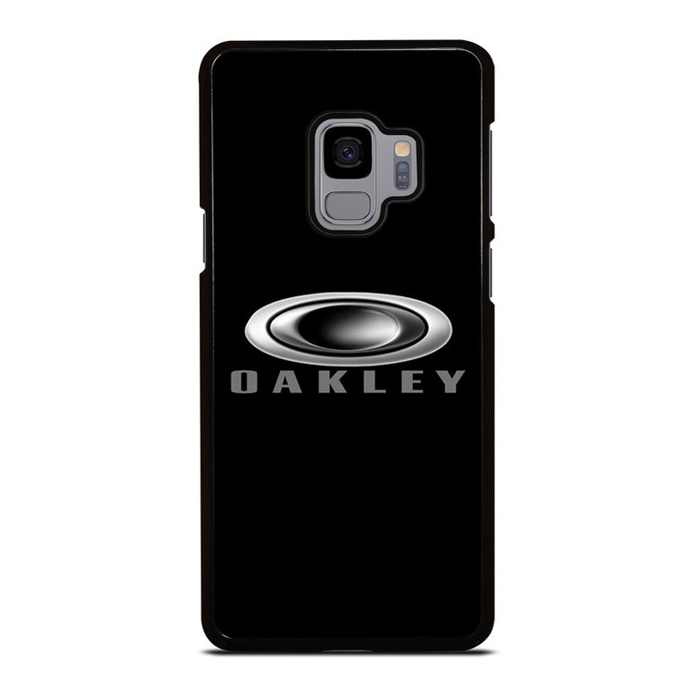 OAKLEY BLACK LOGO Samsung Galaxy S9 Case Cover OAKLEY BLACK LOGO Samsung Galaxy S9 Case Cover