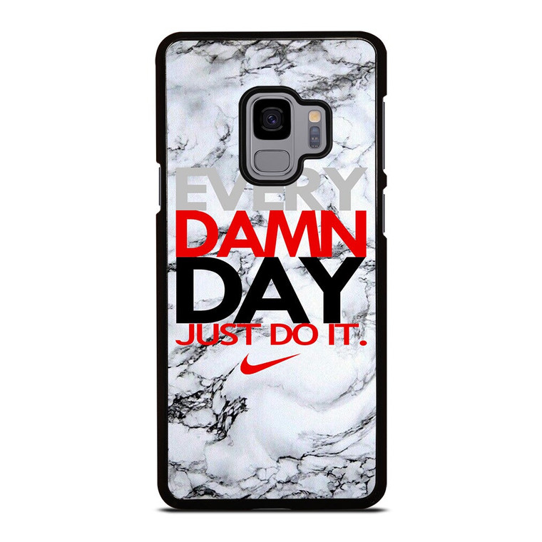 NIKE EVERY DAMN DAY MARBLE Samsung Galaxy S9 Case Cover