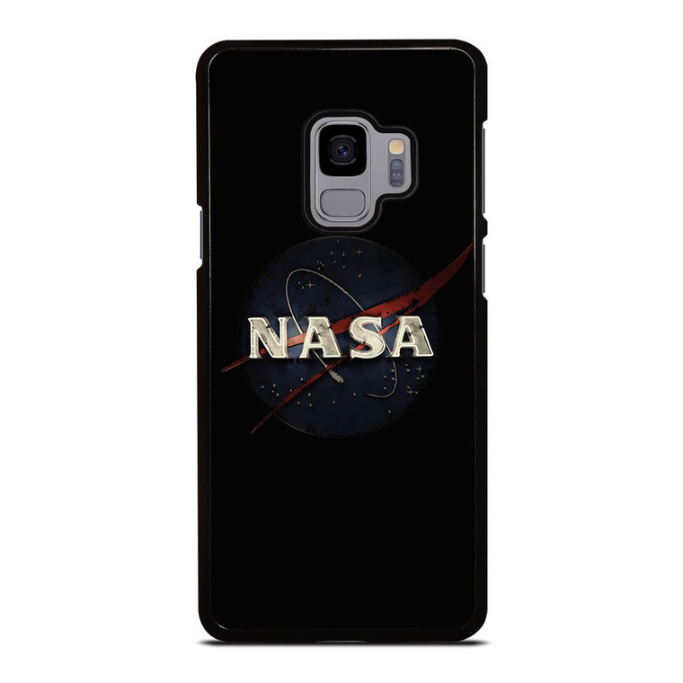 NASA METAL LOGO BADGE Samsung Galaxy S9 Case Cover