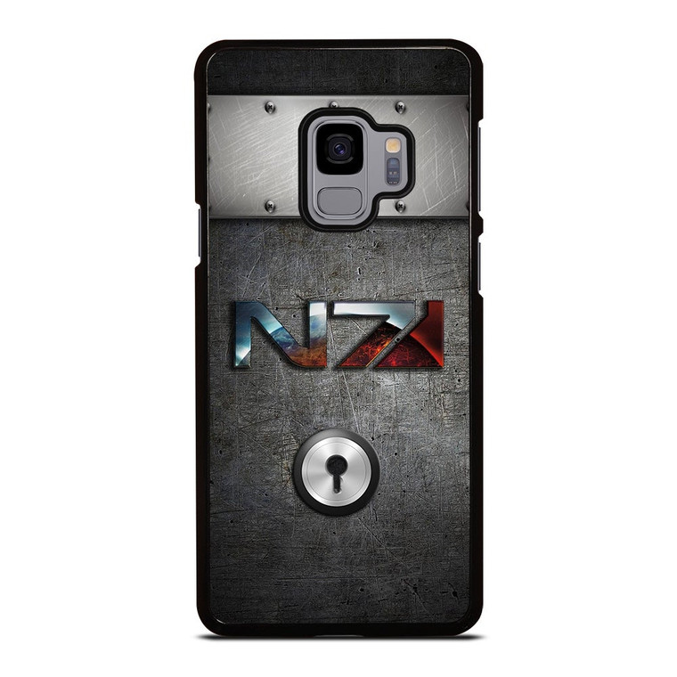 N7 MASS EFFECT METAL LOGO Samsung Galaxy S9 Case Cover
