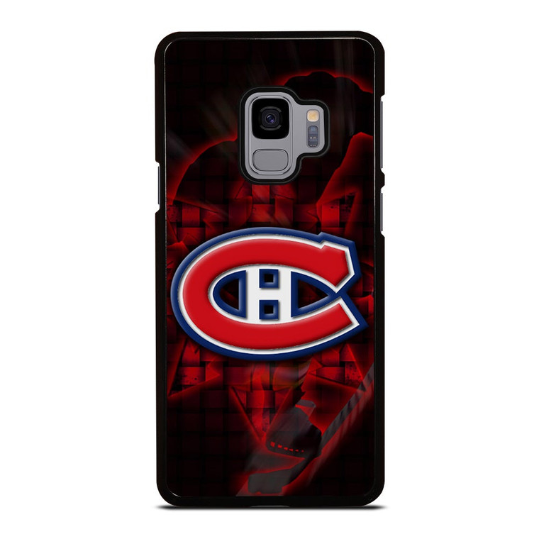 MONTREAL CANADIENS RED GLOW SYMBOL Samsung Galaxy S9 Case Cover